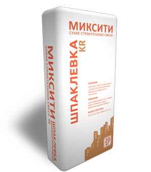 Шпаклевка финишная полимерная МИКСИТИ KR БЕЛАЯ